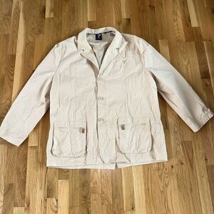 Phat Farm Off-White Cream Blazer Jacket "SUPER RARE" Size XXL‎